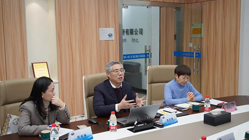 欧博ABG生物医药首创人&CEO陈春麟博士，，，，，，药效部执行主任董文心博士，，，，，，公司事务部总监周南梅等